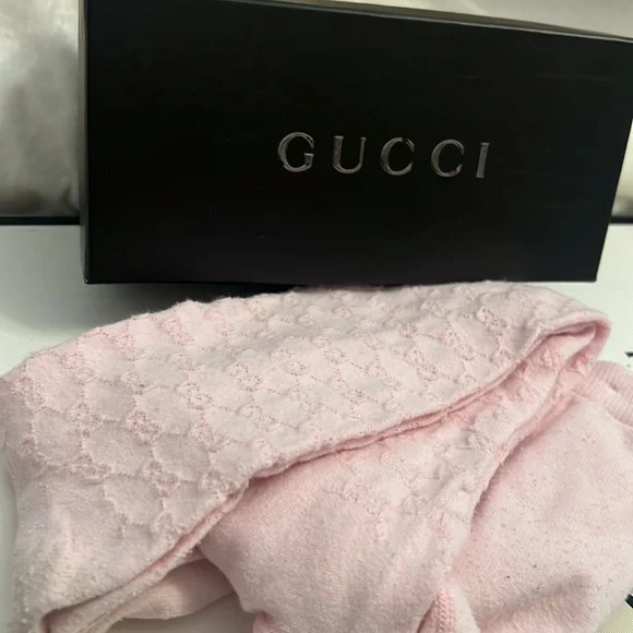 Authenticated Gucci GG logo tights - Picture 4 of 9